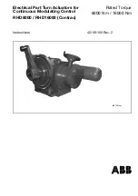 ABB RHD8000 Series Instructions Manual preview