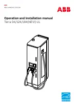 Preview for 1 page of ABB Terra 94 UL Operation And Installation Manual