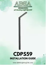 ABBA CDPS59 Installation Manual preview
