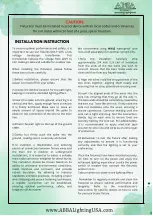 Предварительный просмотр 3 страницы ABBA CDPS59 Installation Manual