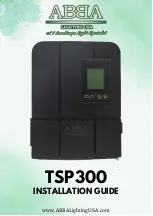 ABBA TSP300 Installation Manual preview