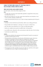Preview for 31 page of Abbott i-STAT Alinity Quick Reference Manual
