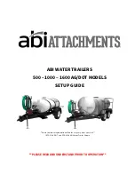 Preview for 1 page of ABI Attachments WW500SFLABI Setup Manual