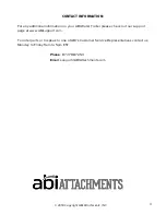 Preview for 11 page of ABI Attachments WW500SFLABI Setup Manual