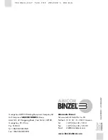 Preview for 12 page of Abicor Binzel AB20 Operating Instructions Manual