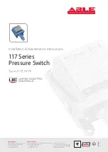 Предварительный просмотр 1 страницы ABLE 117 Series Installation & Maintenance Instructions