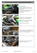 Предварительный просмотр 6 страницы ABM ergonomic style Superbike Kit Installation And Safety Instructions