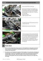 Предварительный просмотр 7 страницы ABM ergonomic style Superbike Kit Installation And Safety Instructions