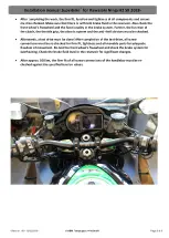 Предварительный просмотр 8 страницы ABM ergonomic style Superbike Kit Installation And Safety Instructions