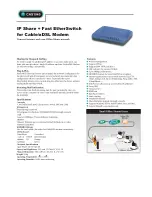 Предварительный просмотр 1 страницы Abocom CAS1040 Specification Sheet