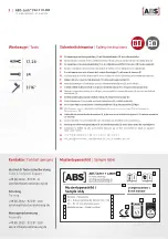 Preview for 2 page of ABS Safety ABS-Lock FALZ IV-RB Quick Start Manual