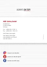 Предварительный просмотр 12 страницы ABS Safety L3-HW-0-250 Manual