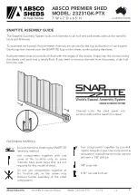 Preview for 5 page of ABSCO SHEDS 23231GK-PTX Manual