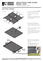 Preview for 7 page of ABSCO SHEDS PPCK Assembly & Instruction Manual