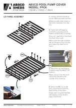 Preview for 8 page of ABSCO SHEDS PPCK Assembly & Instruction Manual