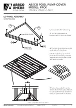 Preview for 9 page of ABSCO SHEDS PPCK Assembly & Instruction Manual