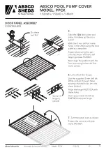 Preview for 14 page of ABSCO SHEDS PPCK Assembly & Instruction Manual