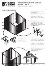 Preview for 16 page of ABSCO SHEDS PPCK Assembly & Instruction Manual