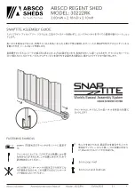 Предварительный просмотр 6 страницы Absco REGENT 30222RK Assembly Instructions Manual