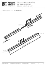 Предварительный просмотр 10 страницы Absco REGENT 30222RK Assembly Instructions Manual