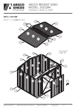 Предварительный просмотр 11 страницы Absco REGENT 30222RK Assembly Instructions Manual