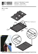 Предварительный просмотр 13 страницы Absco REGENT 30222RK Assembly Instructions Manual