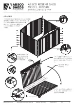 Предварительный просмотр 19 страницы Absco REGENT 30222RK Assembly Instructions Manual