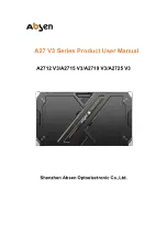 Absen A27 V3 Series User Manual предпросмотр