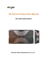 Absen NX Series User Manual preview