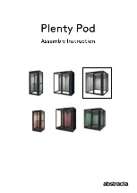 ABSTRACTA Plenty Pod Large Fix Assembly Instructions Manual предпросмотр