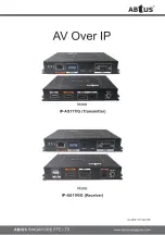 Предварительный просмотр 1 страницы Abtus IP-AS11T/G Quick Start Manual