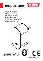 Предварительный просмотр 1 страницы Abus BRIDGE One Manual