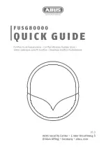 Abus FUSG80000 Quick Manual preview