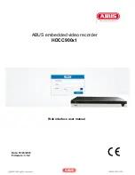 Предварительный просмотр 68 страницы Abus HDCC90001 User Manual