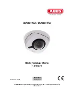 Preview for 3 page of Abus IPCB42500 User Manual Hardware