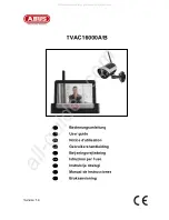 Preview for 1 page of Abus TVAC16000A User Manual