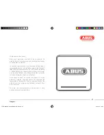 Предварительный просмотр 37 страницы Abus TVVR33004 Quick Manual