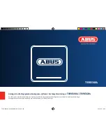 Предварительный просмотр 132 страницы Abus TVVR33004 Quick Manual