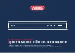 Abus TVVR36301 Quick Start Manual preview