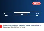 Abus TVVR41200 Quick Manual preview