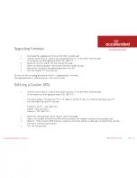 Preview for 27 page of Accelerated 6300-CX User Manual