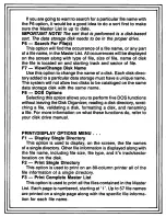 Preview for 7 page of Access MACH5 COMMODORE 64 Instruction Manual