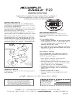 Accusplit EAGLE™ 1120 Operating Instructions preview