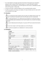 Preview for 6 page of ACDC Dynamics Galleon 1 RT 6K User Manual