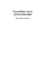 Preview for 1 page of Acer 3260 4853 - TravelMate Guía Del Usuario