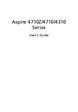 Acer Aspire 4310 User Manual preview