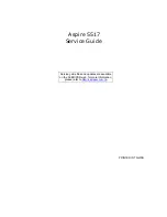 Acer Aspire 5517 Service Manual предпросмотр