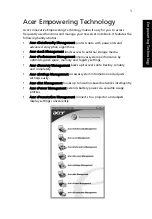 Предварительный просмотр 11 страницы Acer Aspire 5610 Series User Manual