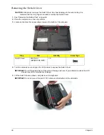 Предварительный просмотр 70 страницы Acer Aspire 6530 Series Service Manual