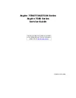 Acer Aspire 7540 Series Service Manual preview